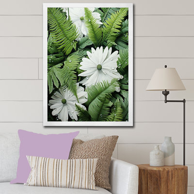 Green Ferns Beauty Dépliant I, reproduction d'art sur toile