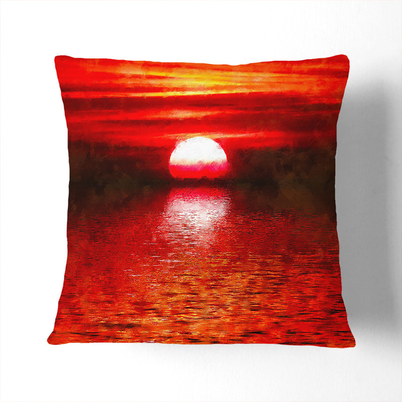 Square Throw Cushion, Stone, 55cm H x 55cm W x 20cm D