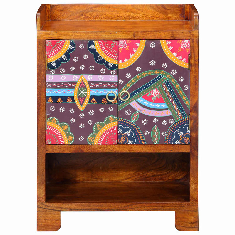 6 Pair Solid Wood Shoe Storage Cabinet
