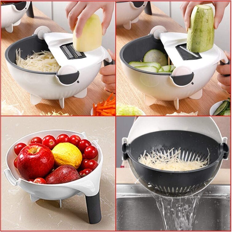 Salad Spinner ROTARE, stainless steel