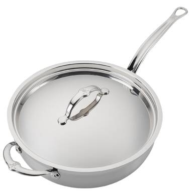 Cuisinart Chef's Classic Saute Pan w/ helper handle & cover: 3-quart, –  Healthy Bear Cookware