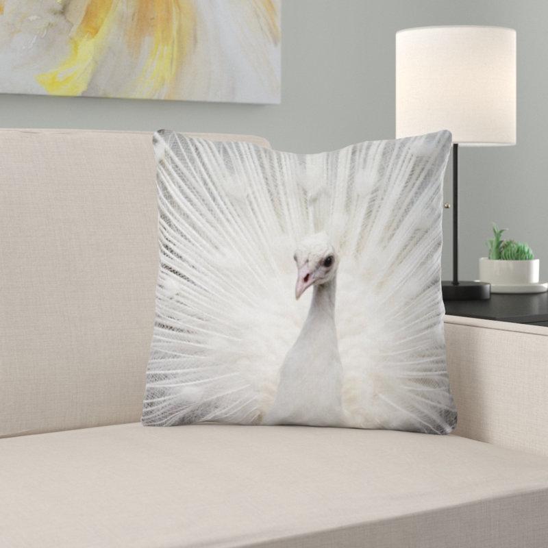 Coussin peacock