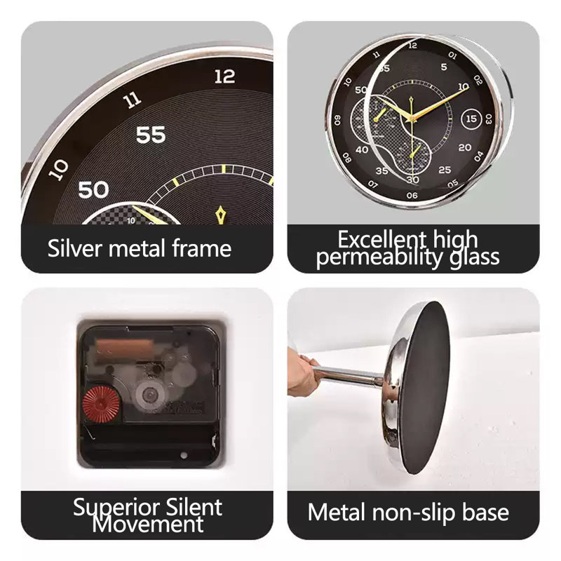 Nordic Simple Style Silent Vertical Quartz Floor Clock