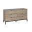 Ausable 6 Drawer 135cm W Double Dresser