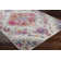 Tapis crème / rose vif Spera