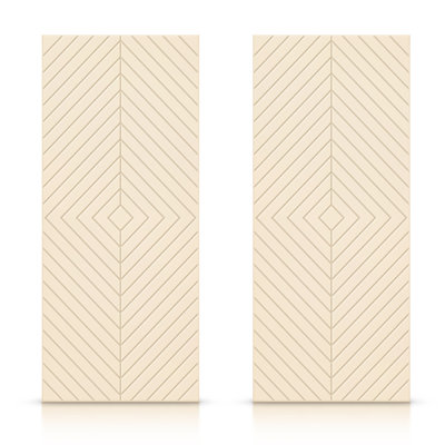 Portes de placard coulissantes à panneaux en bois manufacturé