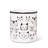 Set Of 4 Simple Cat Faces Mug