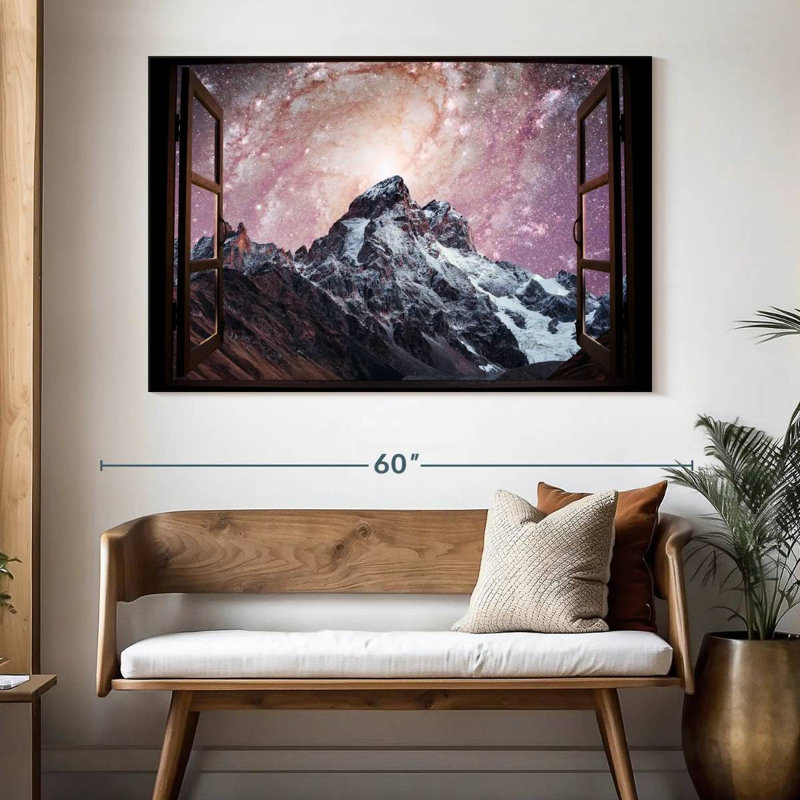 Mont ciel étoilé d'Alvord, H 34 po x l 51 po