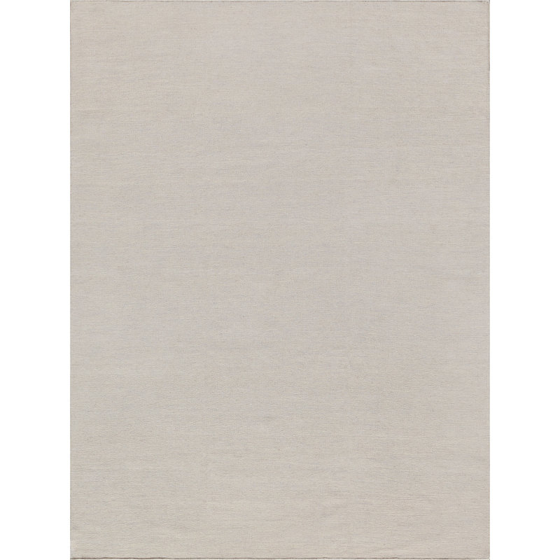 Chelsea Flatweave Wood Area Rug, Rectangle 9' x 12', Silver