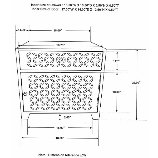 Dimensions du produit