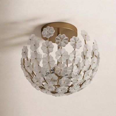 Charlotte 2-Light Semi Flush Mount