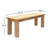 Bedwell Teak Outdoor Bench -418136637