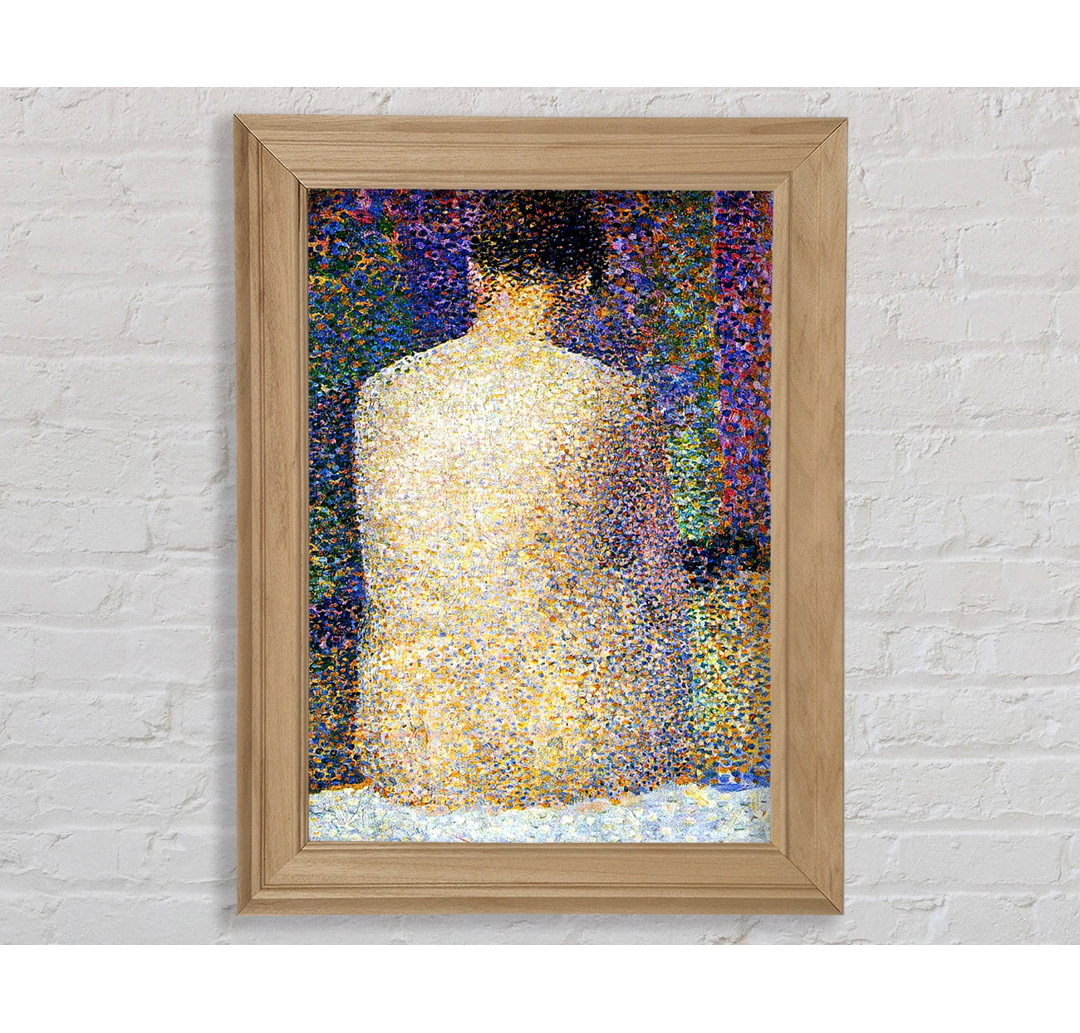 Seurat Studie eines Modells 2 - Druck