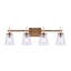 Kesler 4 - Light Dimmable Vanity Light