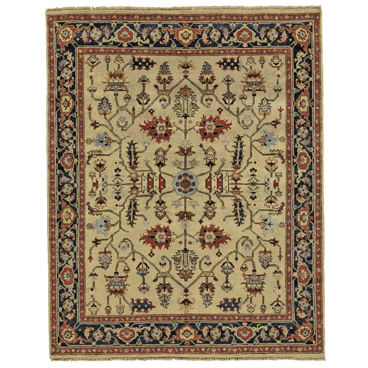 Herta Wool Oriental Indoor Rug