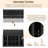 ON-TREND Shoe Storage Bench With Shelves And 4 Hooks-673837673