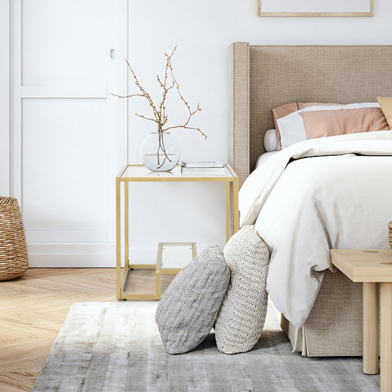 Mittal Frame Coffee Table with Storage