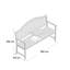 Solid Wood Acacia Outdoor Bench