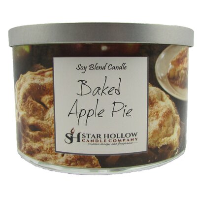 Baked Apple Pie Scented Jar Candle -  Star Hollow Candle Company, LSLJBAP