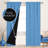 Deconovo 100 Percent Blackout with Liner Rod Pocket Curtain Panel Pair-75196907-75196899