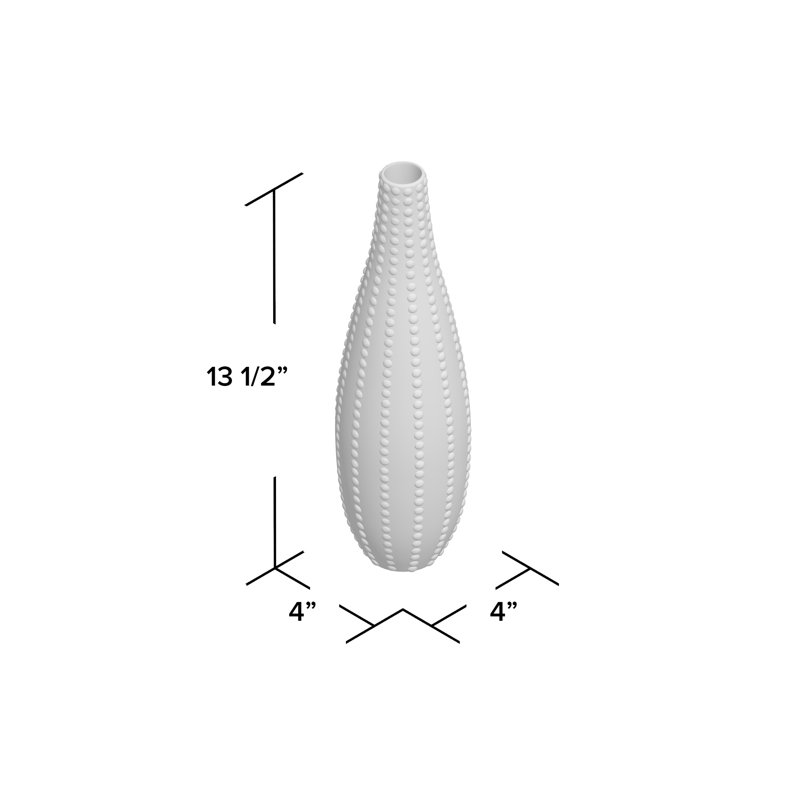 Vase de table Hawtree, Écume de mer