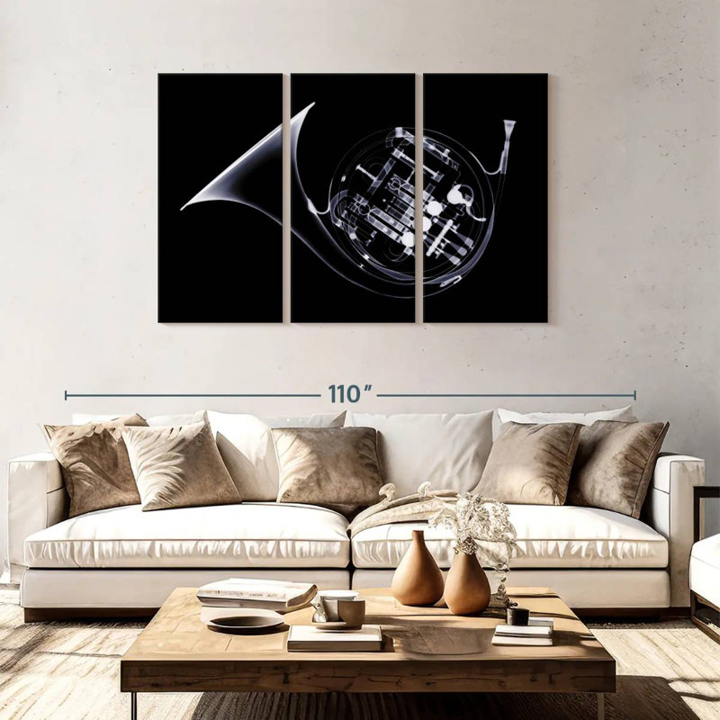French Horn X-Ray