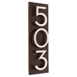 Floating 1-Line Wall Address Plaque