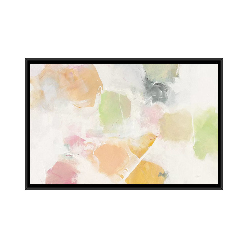« ideas held tient air i », reproduction sur toile tendue, H 18 po x l 26 po x P 1,5 po, Toile avec cadre noir, Pas de tapis