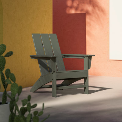 Chaise Adirondack POLYWOOD x Sol 72 Jamarion