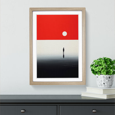 Minimalist Modern 1 Piece Single Picture Frame Wall Art