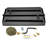 Triple Row Gas Burner Pan & Connection Kit - Powder Coated - Fire Pit or Fireplace- FREE Bonus Bag of Glowing Embers-101958869-109719714