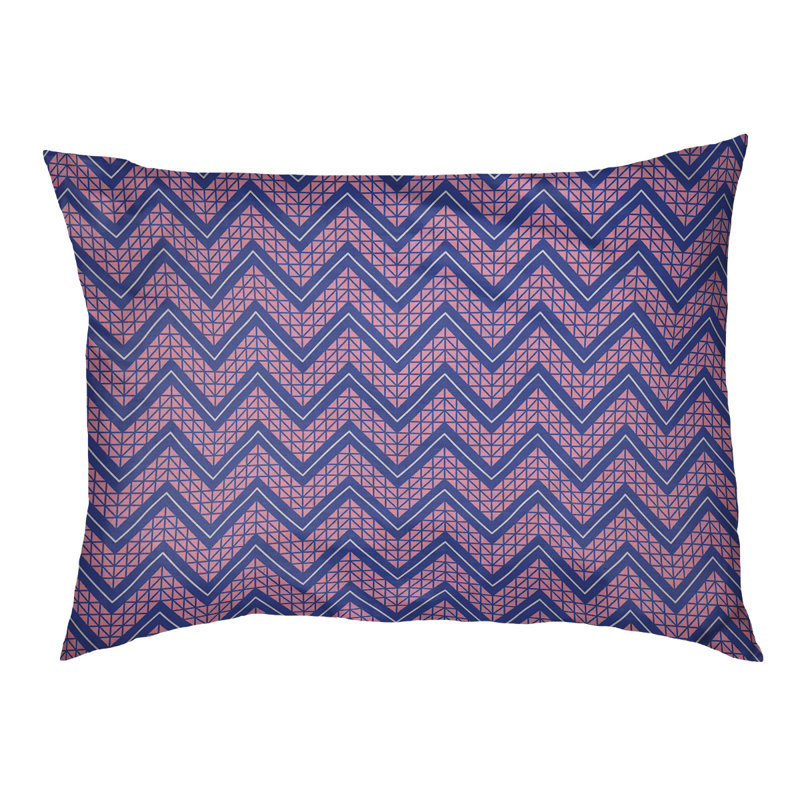 Coussin Chelan, Moyen (H 6,5 po x l 40 po x P 30 po), Violet clair