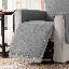 Housse pour fauteuil inclinable résistant à l'eau, housses antidérapantes pour fauteuil inclinable avec poche, housse de canapé inclinable lavable, protecteur de mobilier pour enfants, animaux de compagnie (grand, gris clair)-3696478-81418105