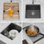 Éviers de cuisine multifonctionnels 15 x 20 Quartz