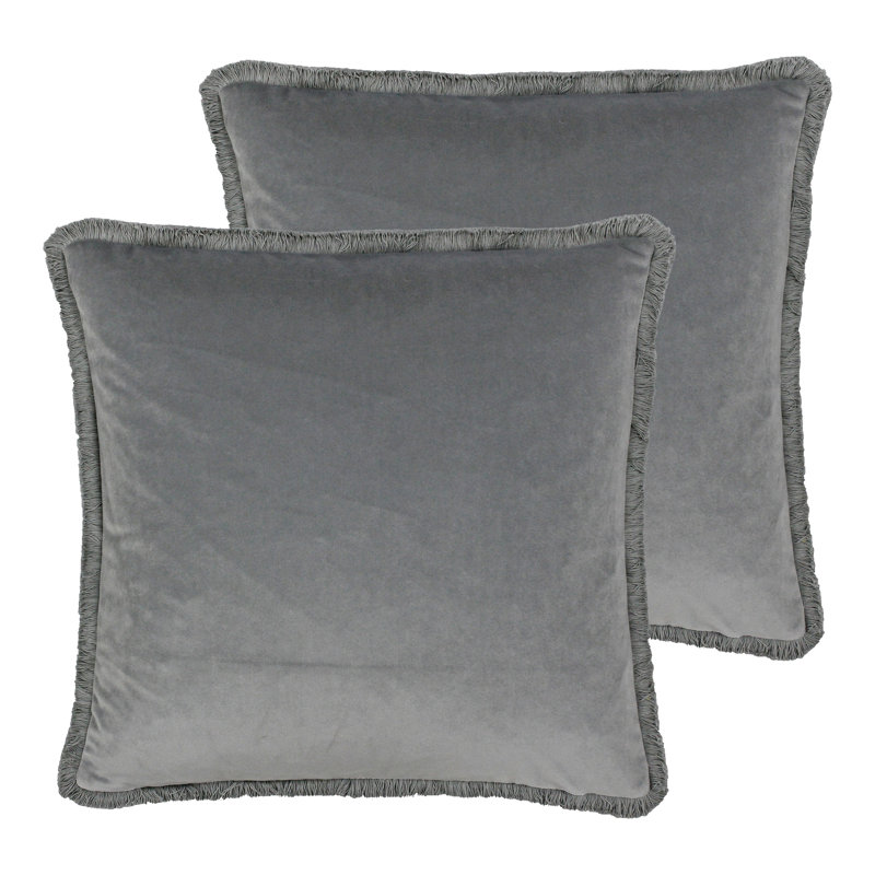 Square Cushion, Duck Egg, Polyester/Polyfill