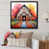 Black Single Picture Framed