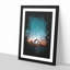 Sydney Opera House in Australia Abstract - Framed Print-56742642-56742643