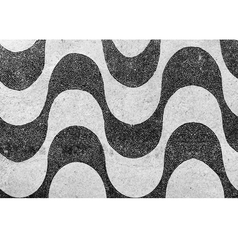 Decourcey Geometric Vinyl Machine Printed Area Rug, Rectangle 200 x 300cm