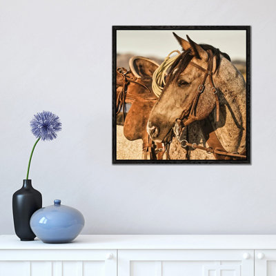 On the Watch 1 Piece Floater Frame Wall Art on Canvas
