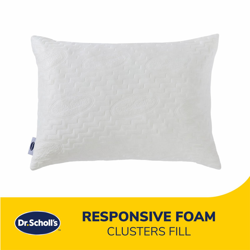 Dr. Scholl's CoolEase Memory Foam Pillow