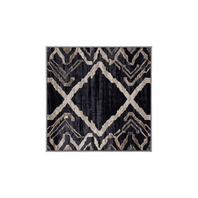 Machine Washable Gray Area Rug