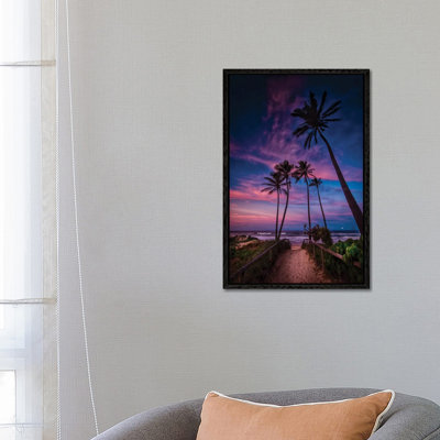 Palm Tranquility by Ben Mulder - Gallery-Wrapped Canvas Giclée on Canvas