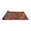Tapis rouge / beige / noir-1525880789