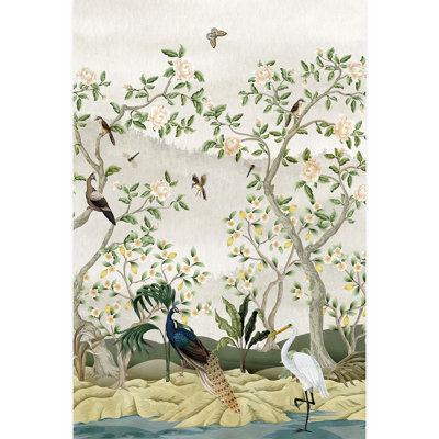 Peel & Stick Floral Border
