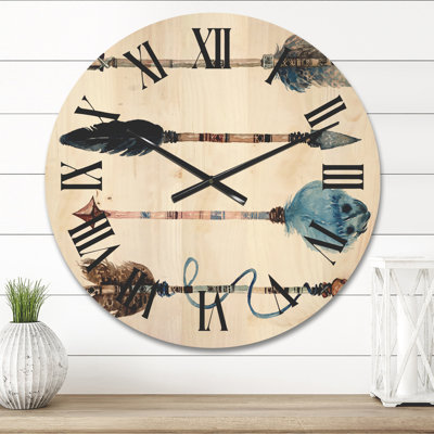 Solid Wood Wall Clock