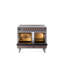 Cuisinière à induction 40 pouces avec 6 éléments à induction ILVE Nostalgie II Series (porte en verre)-1695305318