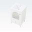 Meuble-lavabo de 20 po avec lavabo-187179767