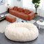 Modulaires luxueux en forme de L en velours, style contemporain pour la vie familiale