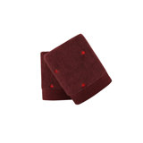 Ensemble de 2 serviettes 100% coton Jazmenn