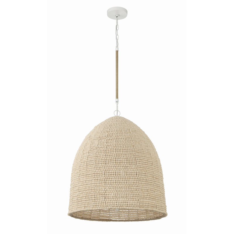 Chrishawna 6 - Light Dimmable Dome Chandelier